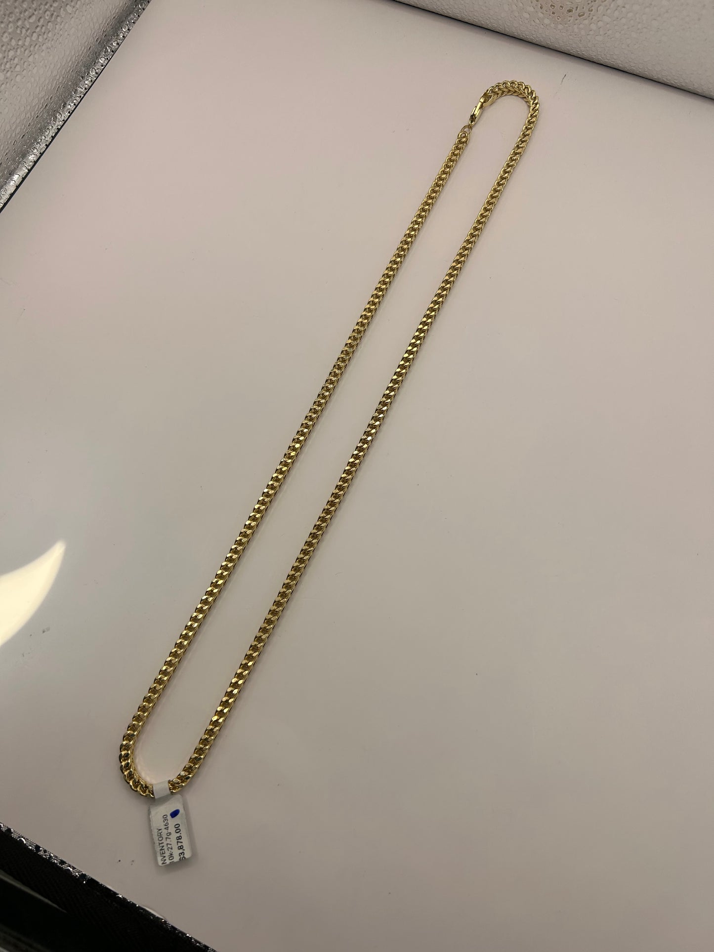 10K Franco Link Necklace 5mm
