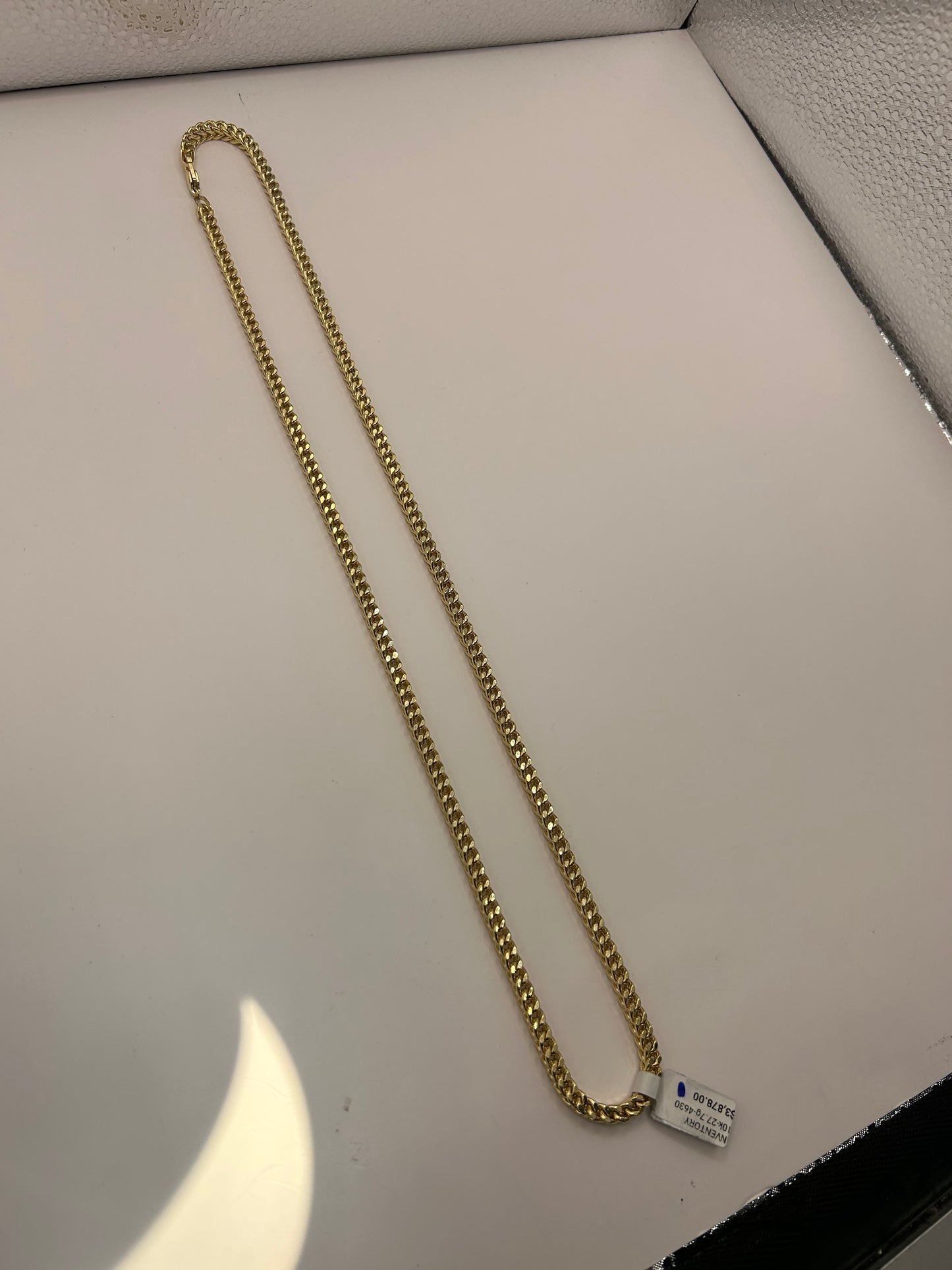 10K Franco Link Necklace 5mm