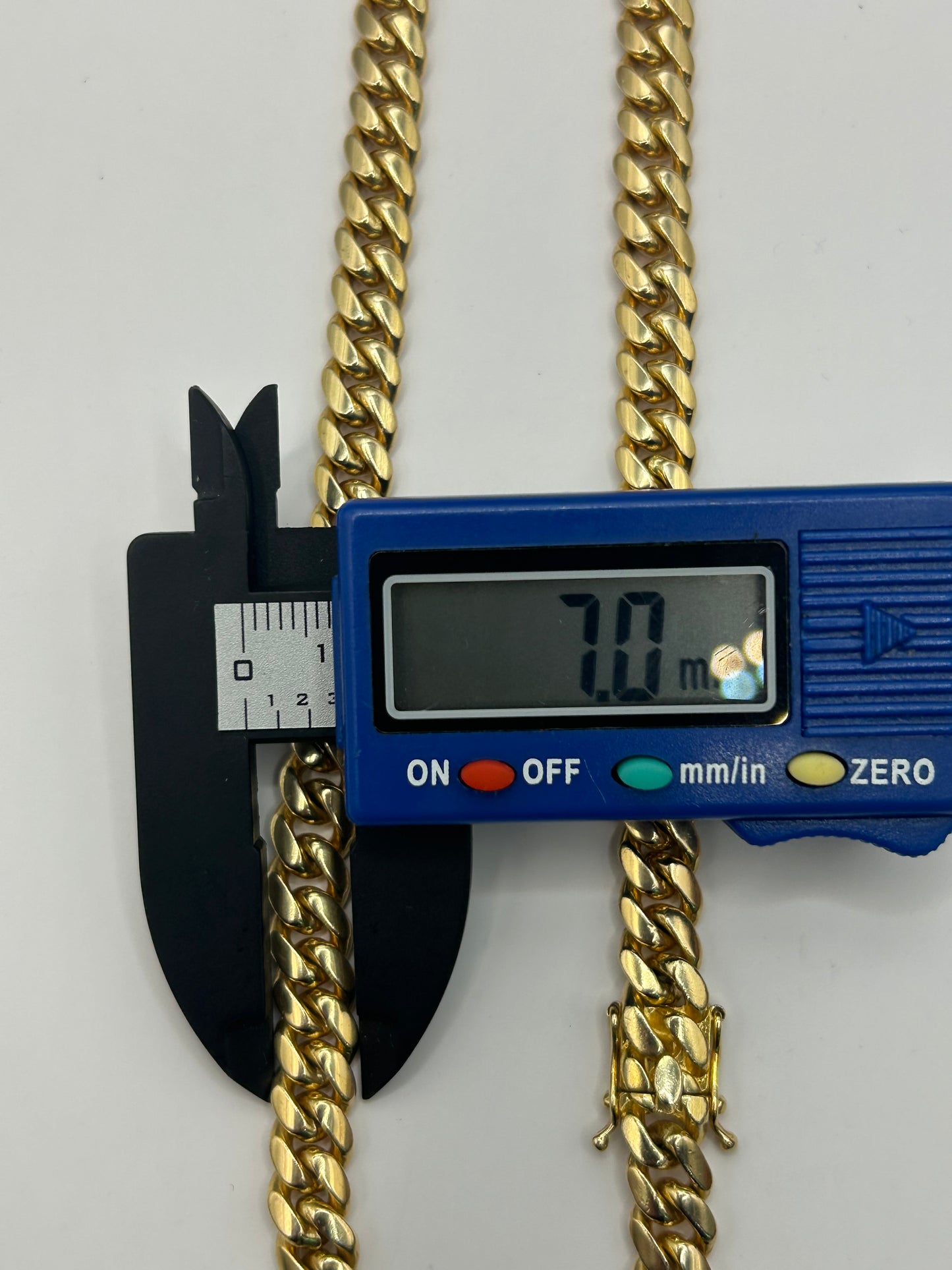 14K Miami Cuban Link 7mm - 24inches