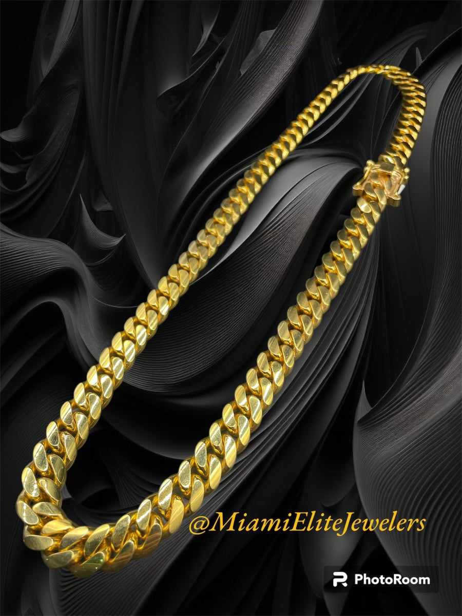 10K Miami Cuban Link Necklace (6.5MM)