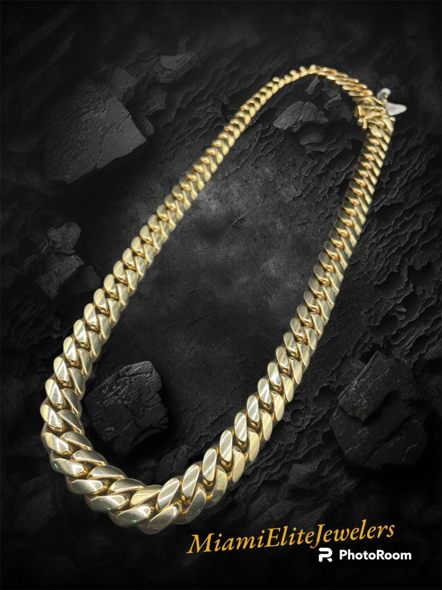 10K Miami Cuban Link Necklace (6.5MM)