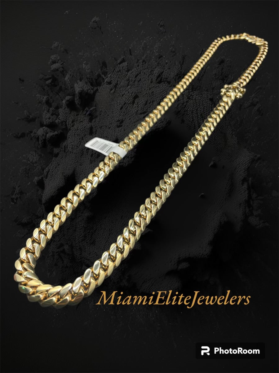 10K Miami Cuban Link Necklace (6.5MM)