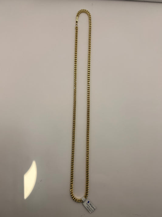 10K Franco Link Necklace 5mm