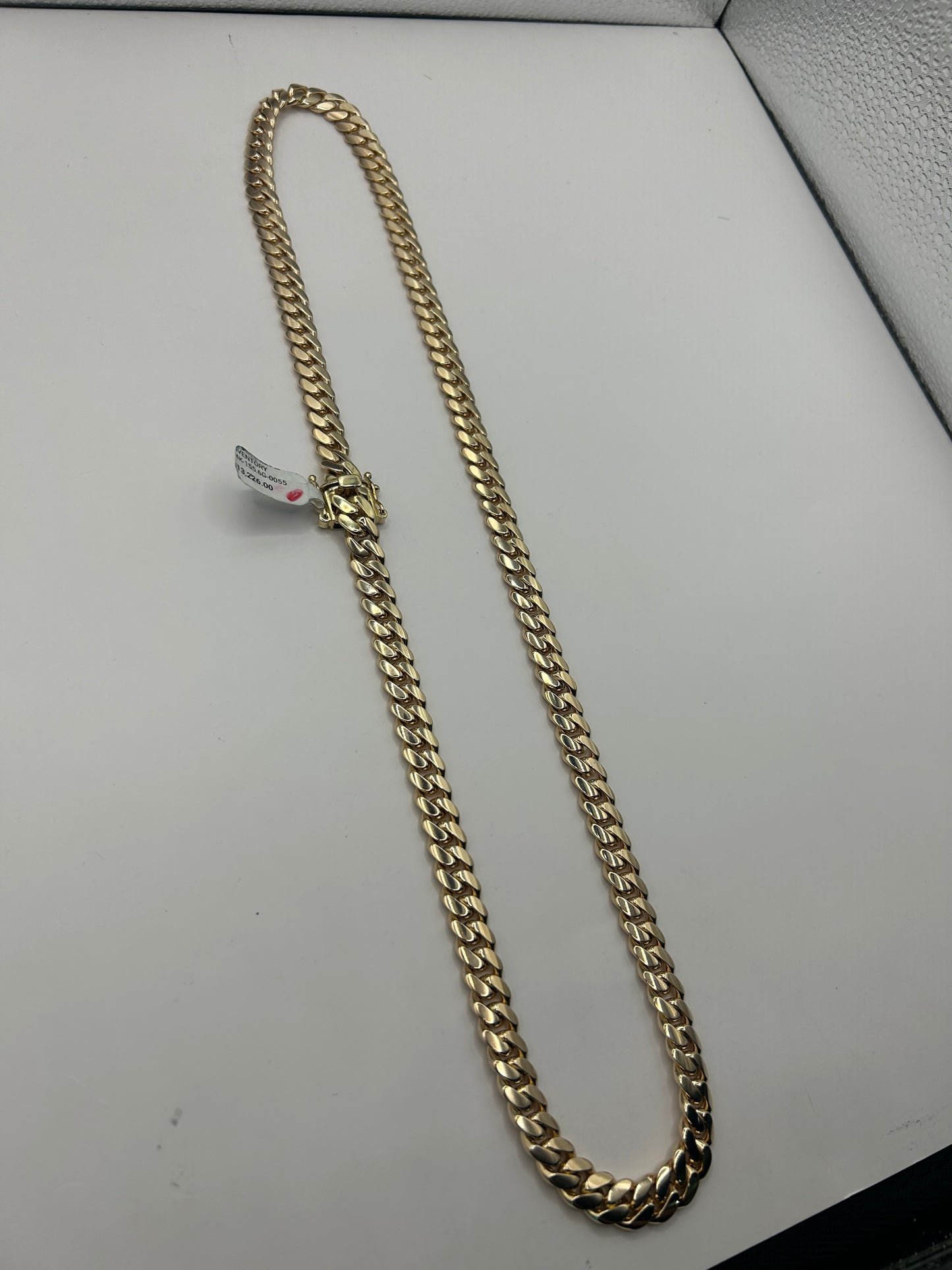 14K Miami Cuban Link Necklace - 9.0mm - 26 Inches