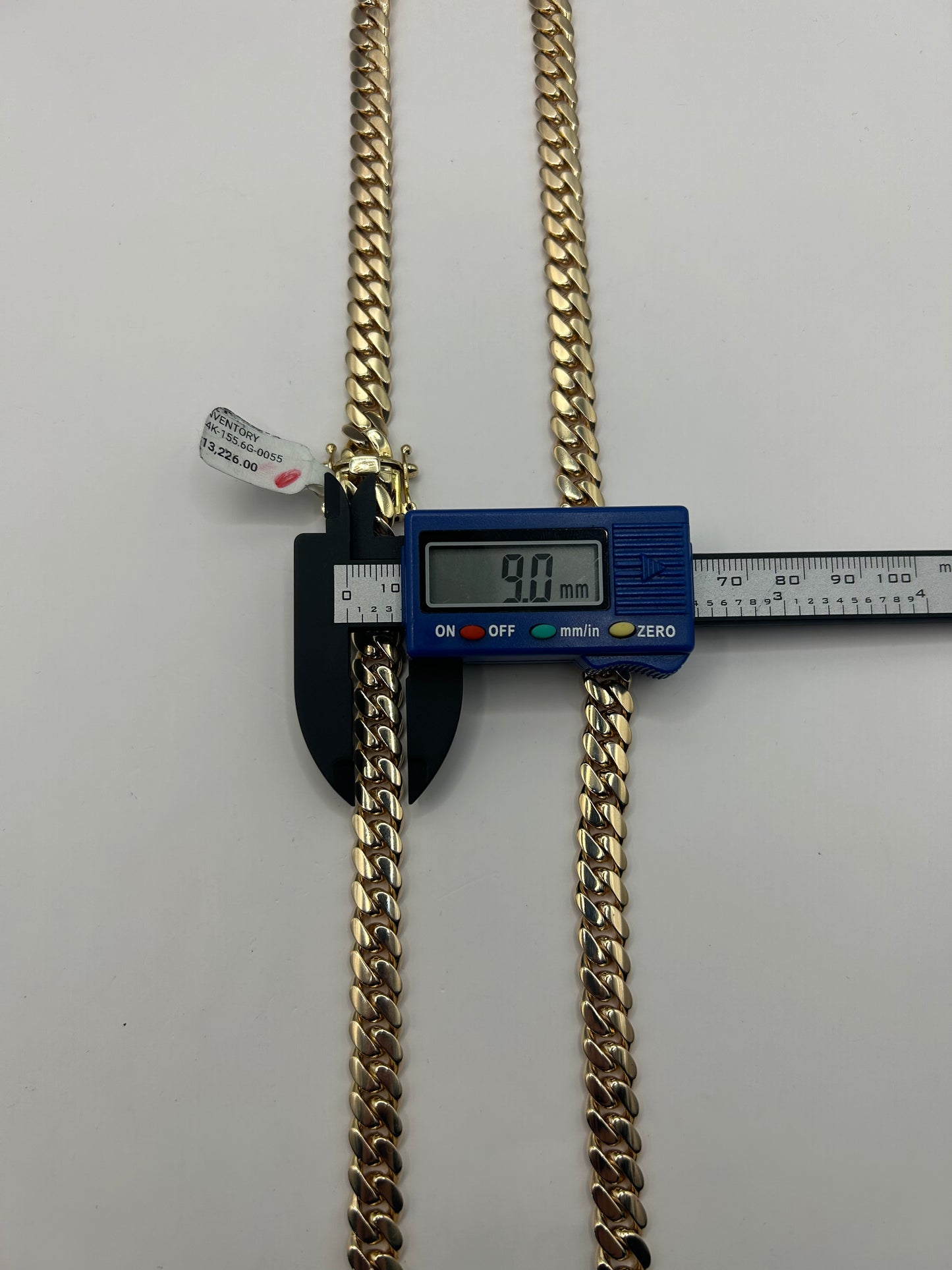 14K Miami Cuban Link Necklace - 9.0mm - 26 Inches
