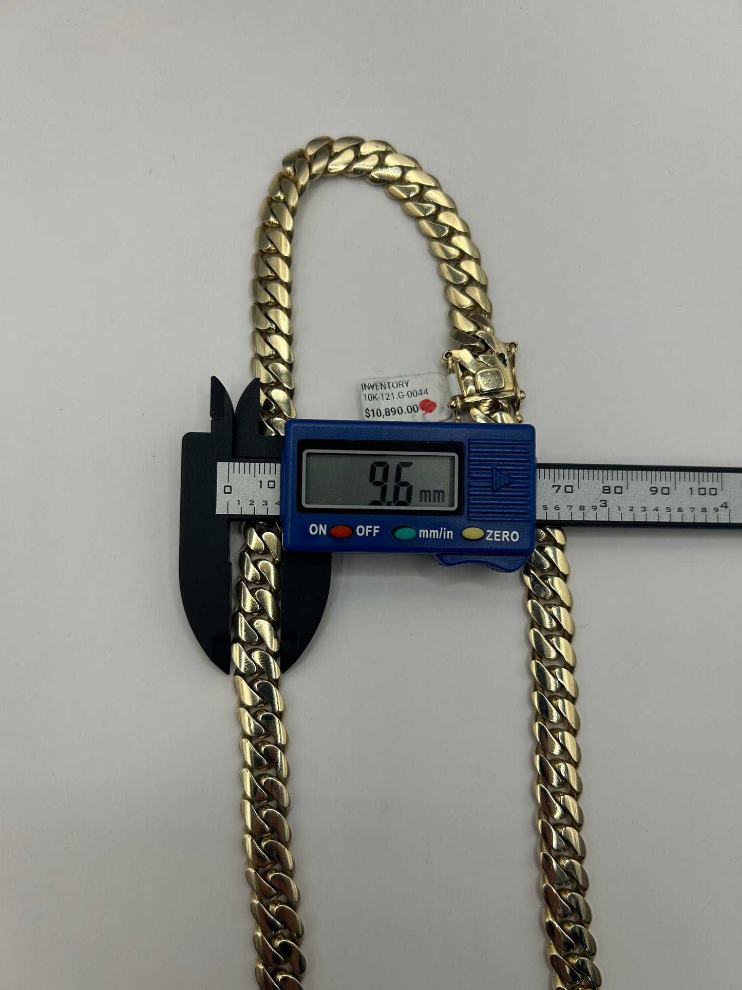 10K Miami Cuban Link 9.6mm 20in