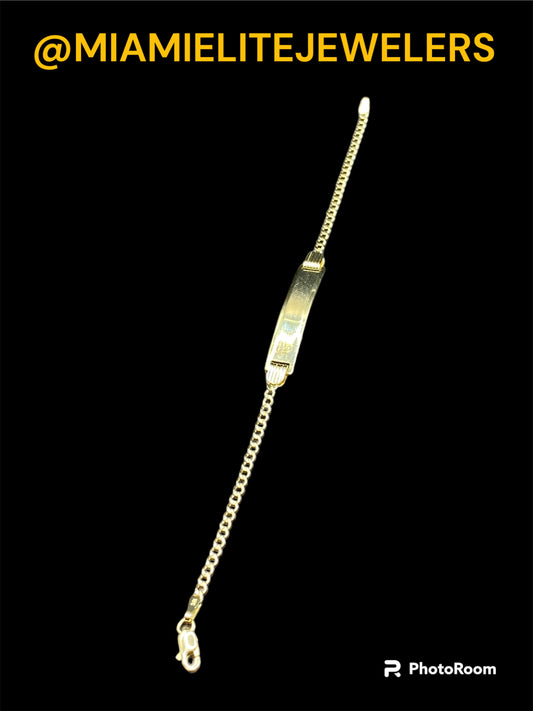 10K Baby Bracelet (FREE ENGRAVING)